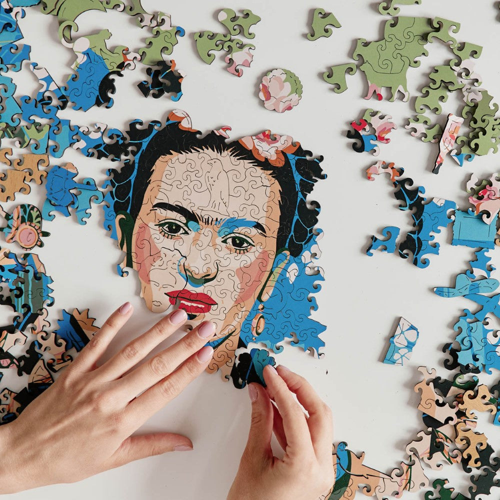 Frida Kahlo Art Puzzle Set