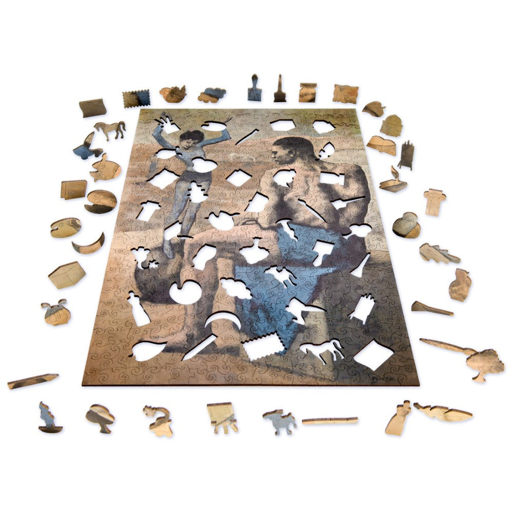 Acrobatics Puzzle Set Inspired By Classic Art