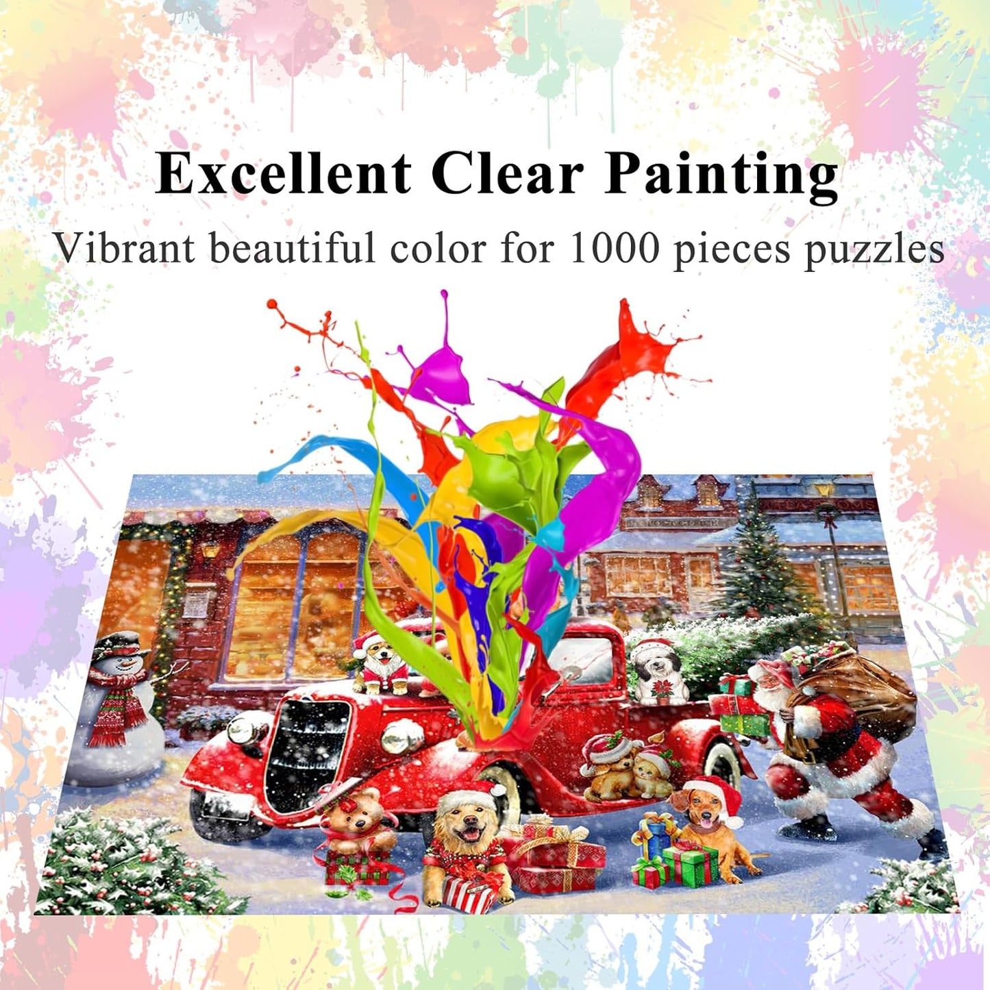 Christmas Dogs Jigsaw Puzzle