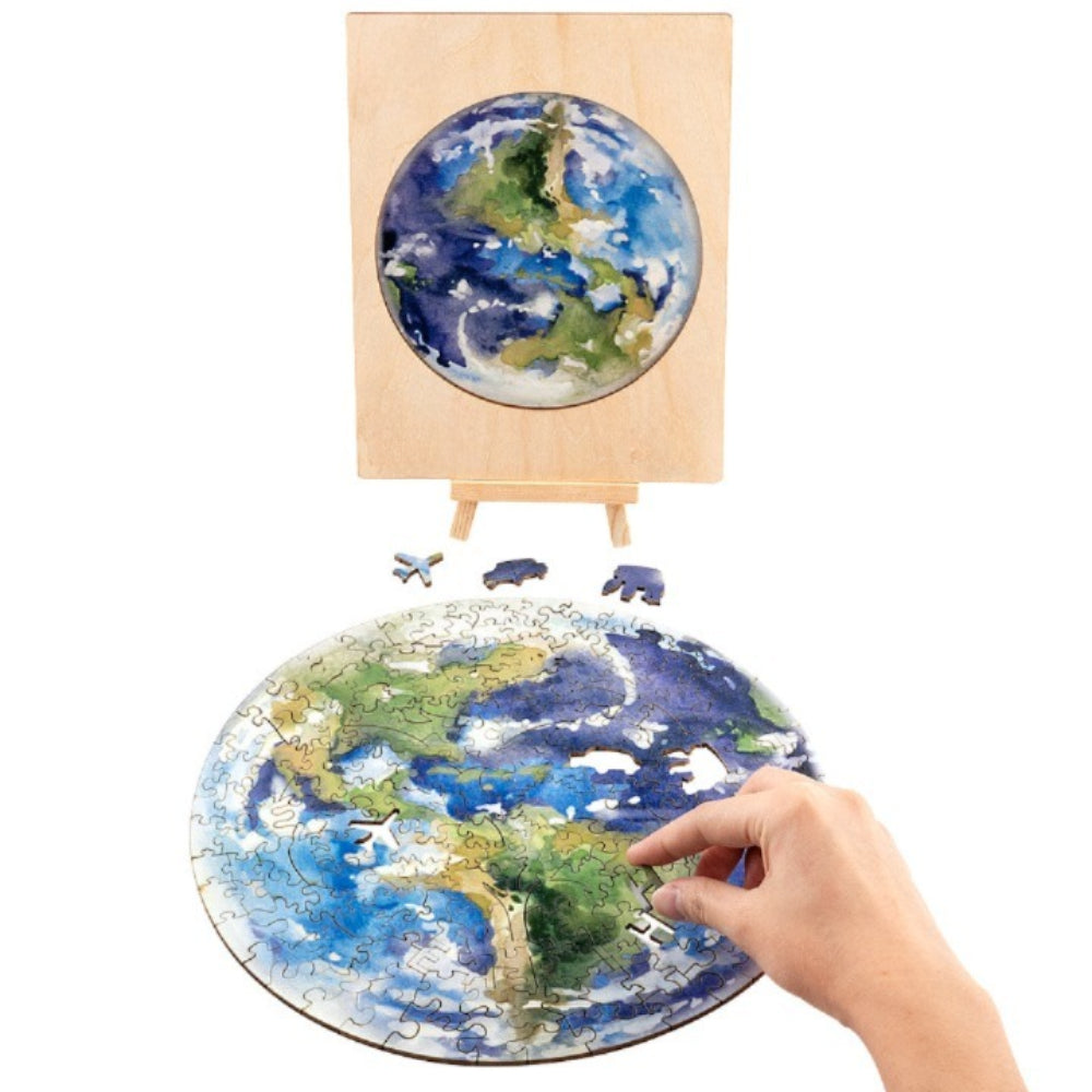 Earth Jigsaw Wooden Puzzle