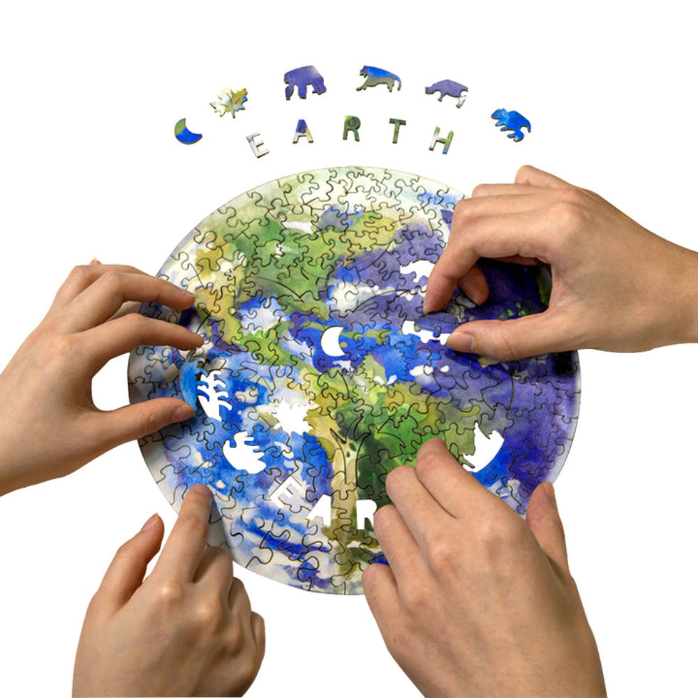 Earth Jigsaw Wooden Puzzle