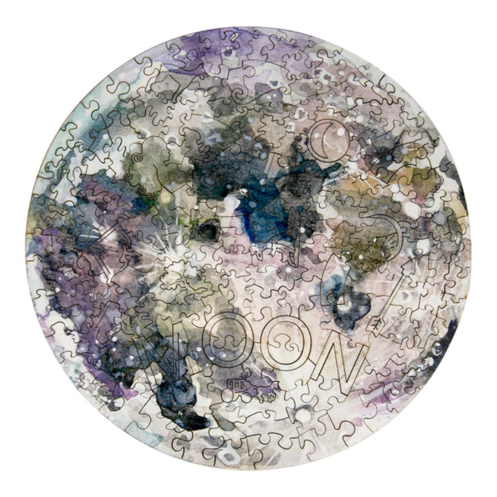 Moon Wooden Jigsaw Puzzle