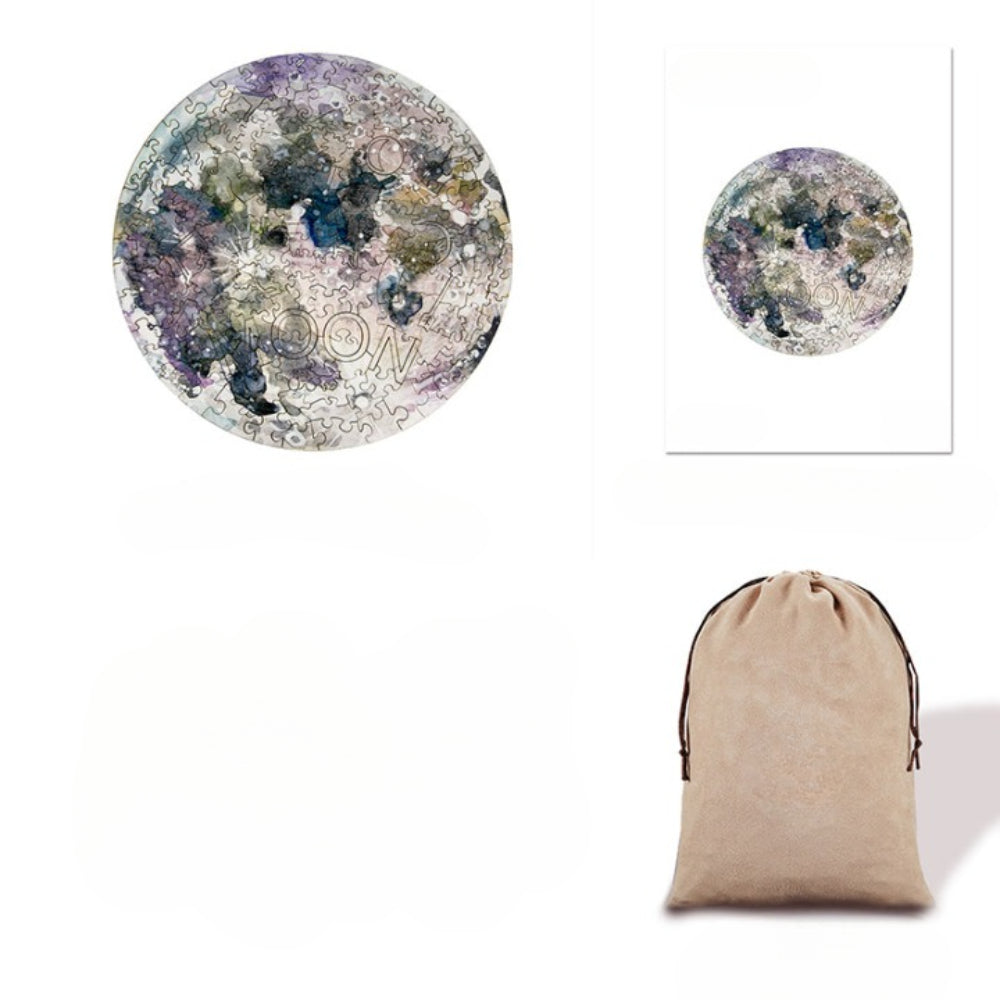 Moon Wooden Jigsaw Puzzle