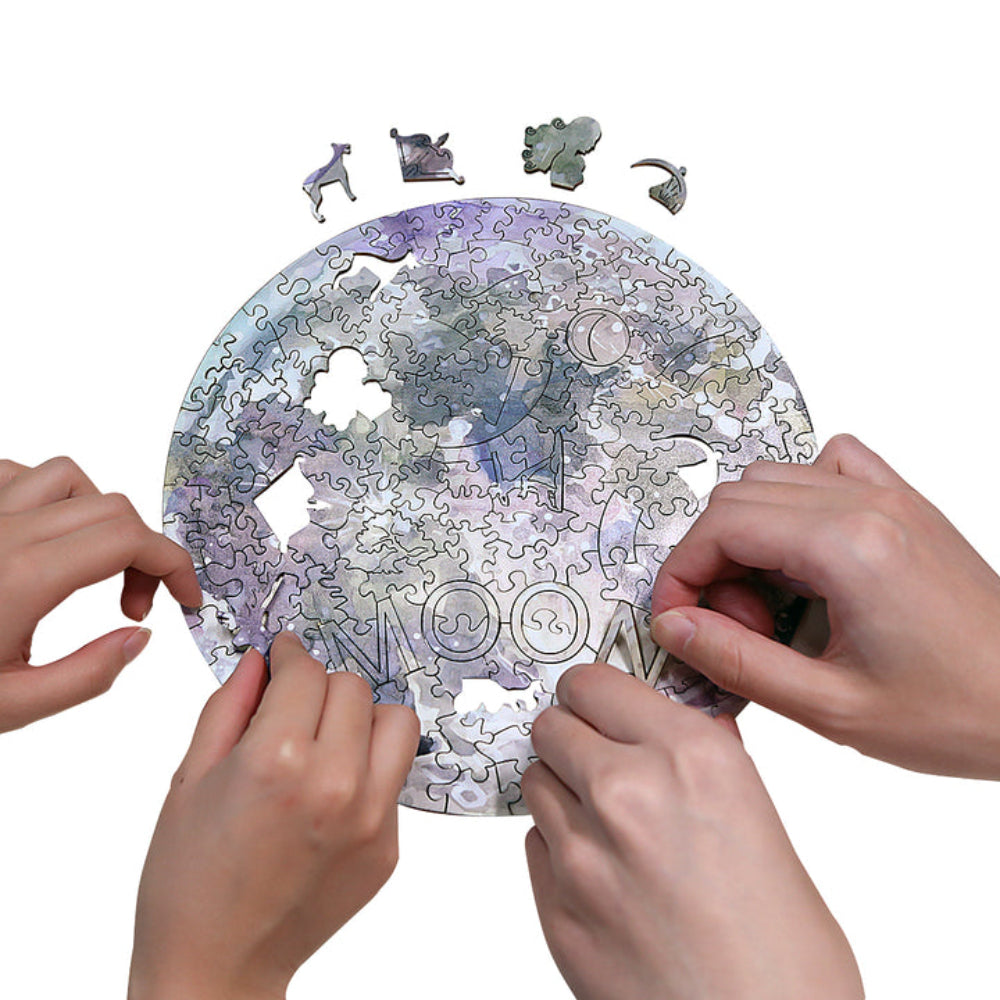 Moon Wooden Jigsaw Puzzle