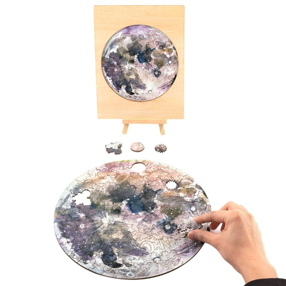 Moon Wooden Jigsaw Puzzle