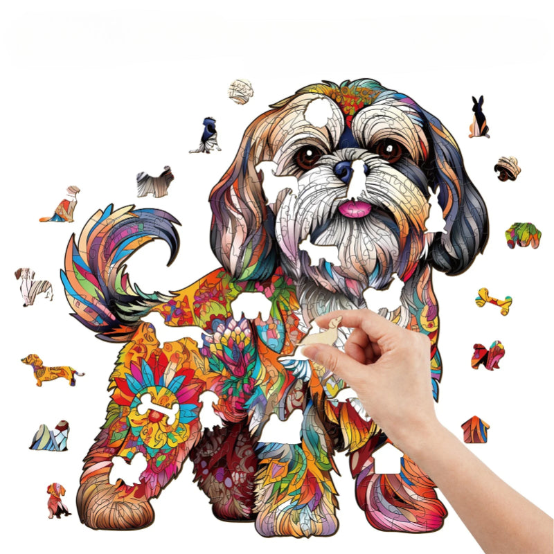 Shih Wooden Jigsaw Puzzle