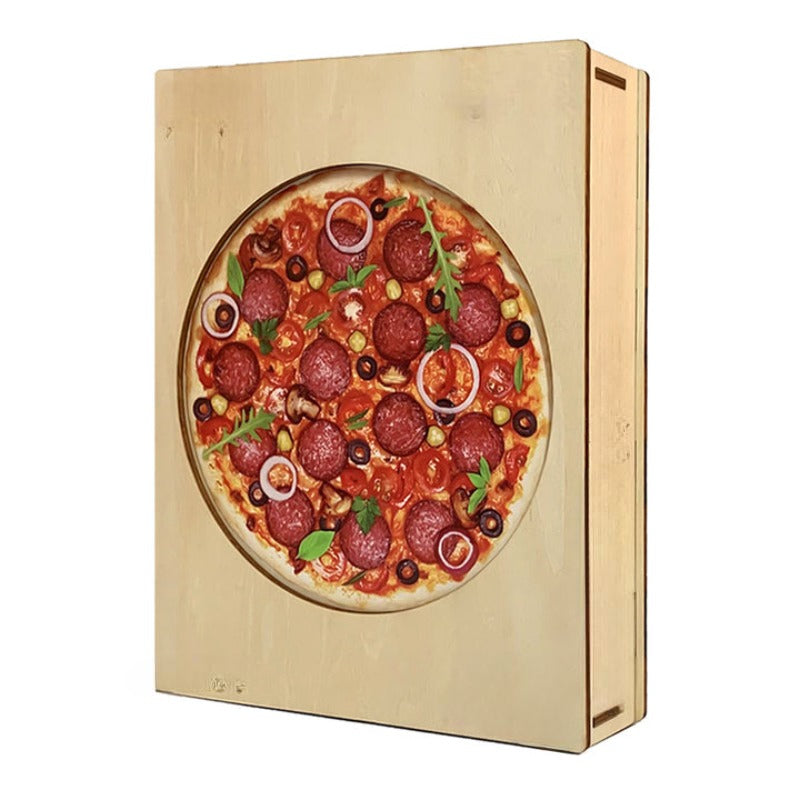 Sausage Pizza Wooden Jigsaw Puzzle Set
