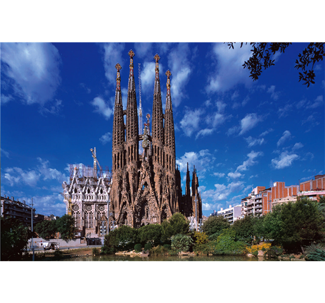 Cathedral of Morroco is Wooden 1000 Piece Jigsaw Puzzle Toy For Adults and Kids