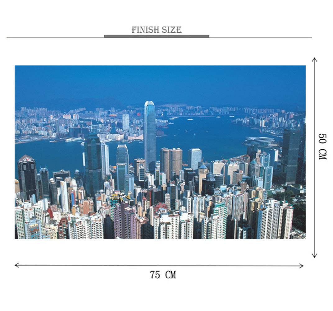 Tallest Building of Dubai is Wooden 1000 Piece Jigsaw Puzzle Toy For Adults and Kids