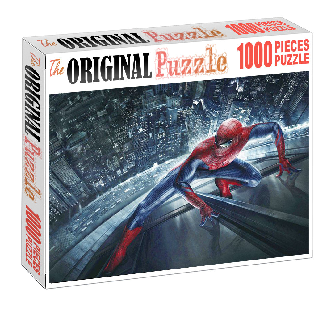 Spider in the Multi Verse is Wooden 1000 Piece Jigsaw Puzzle Toy For Adults and Kids