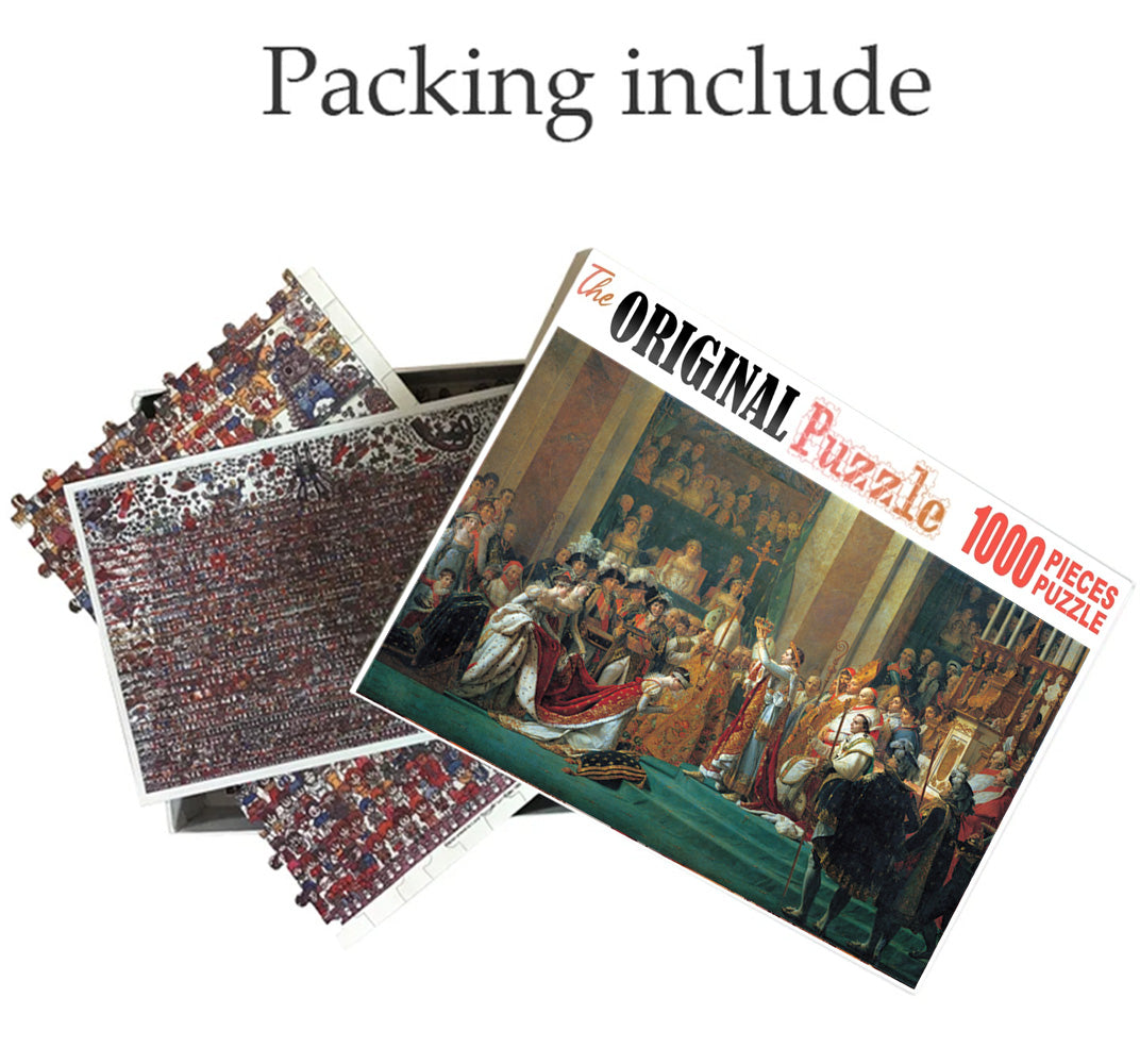 Crown Ceremony is Wooden 1000 Piece Jigsaw Puzzle Toy For Adults and Kids