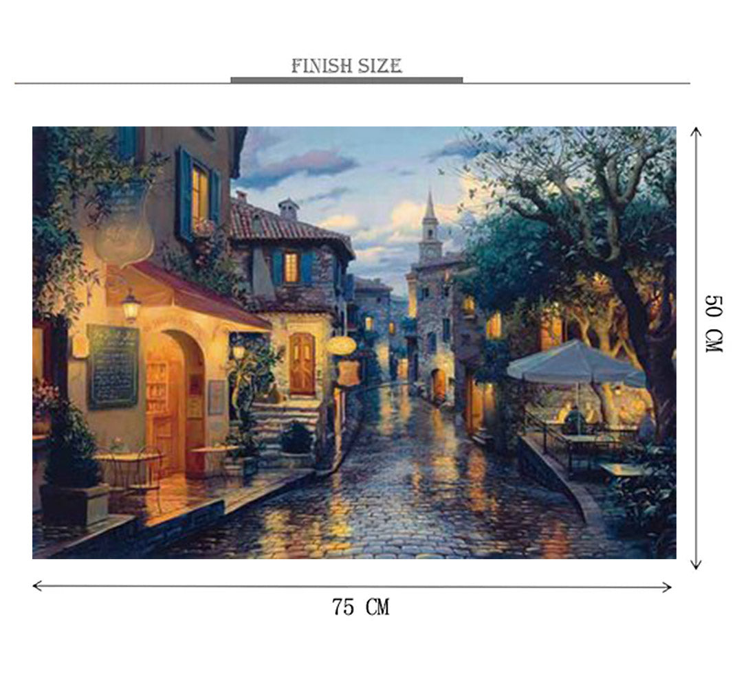 Rainy Day is Wooden 1000 Piece Jigsaw Puzzle Toy For Adults and Kids