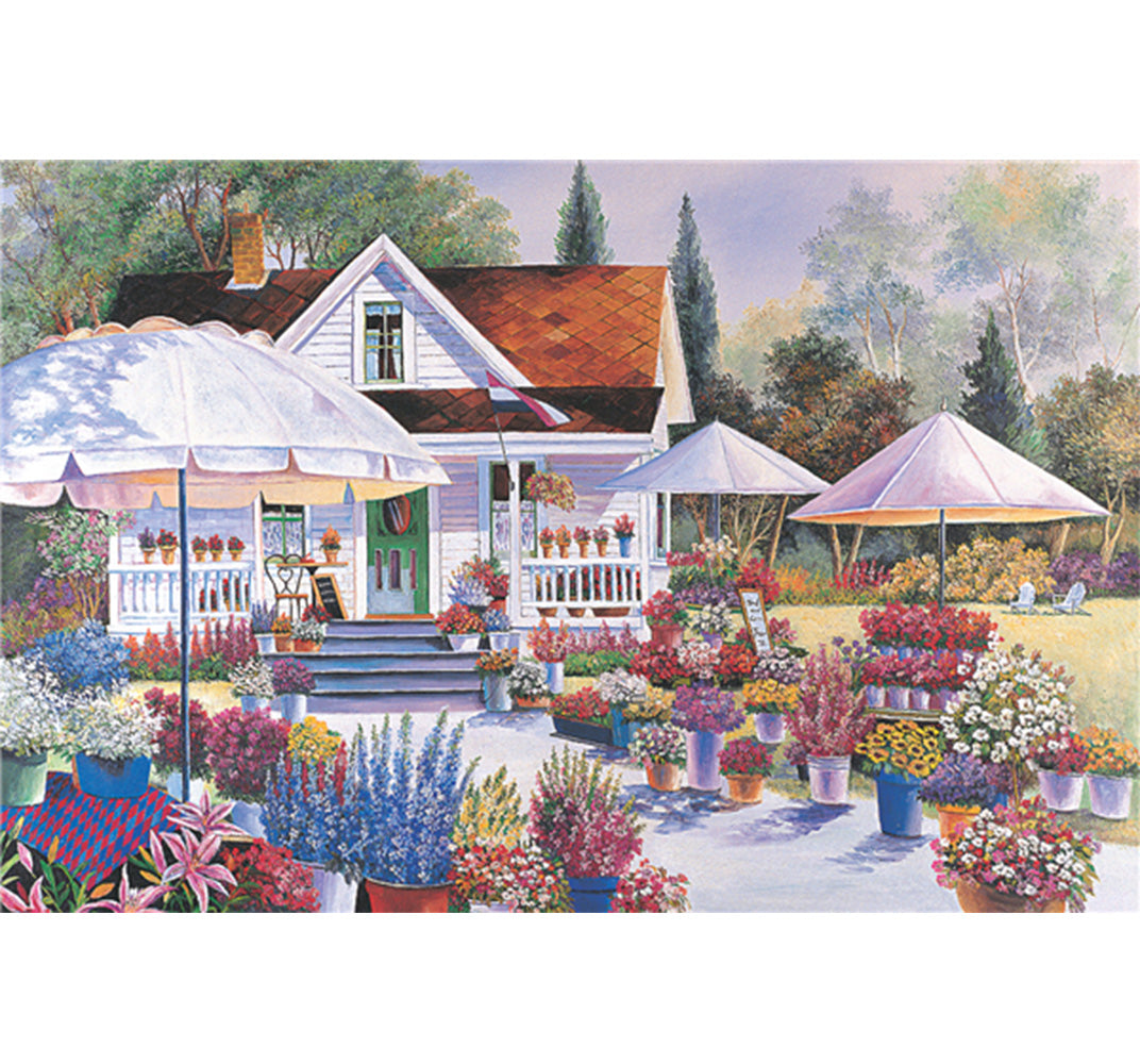 Evergarden House is Wooden 1000 Piece Jigsaw Puzzle Toy For Adults and Kids