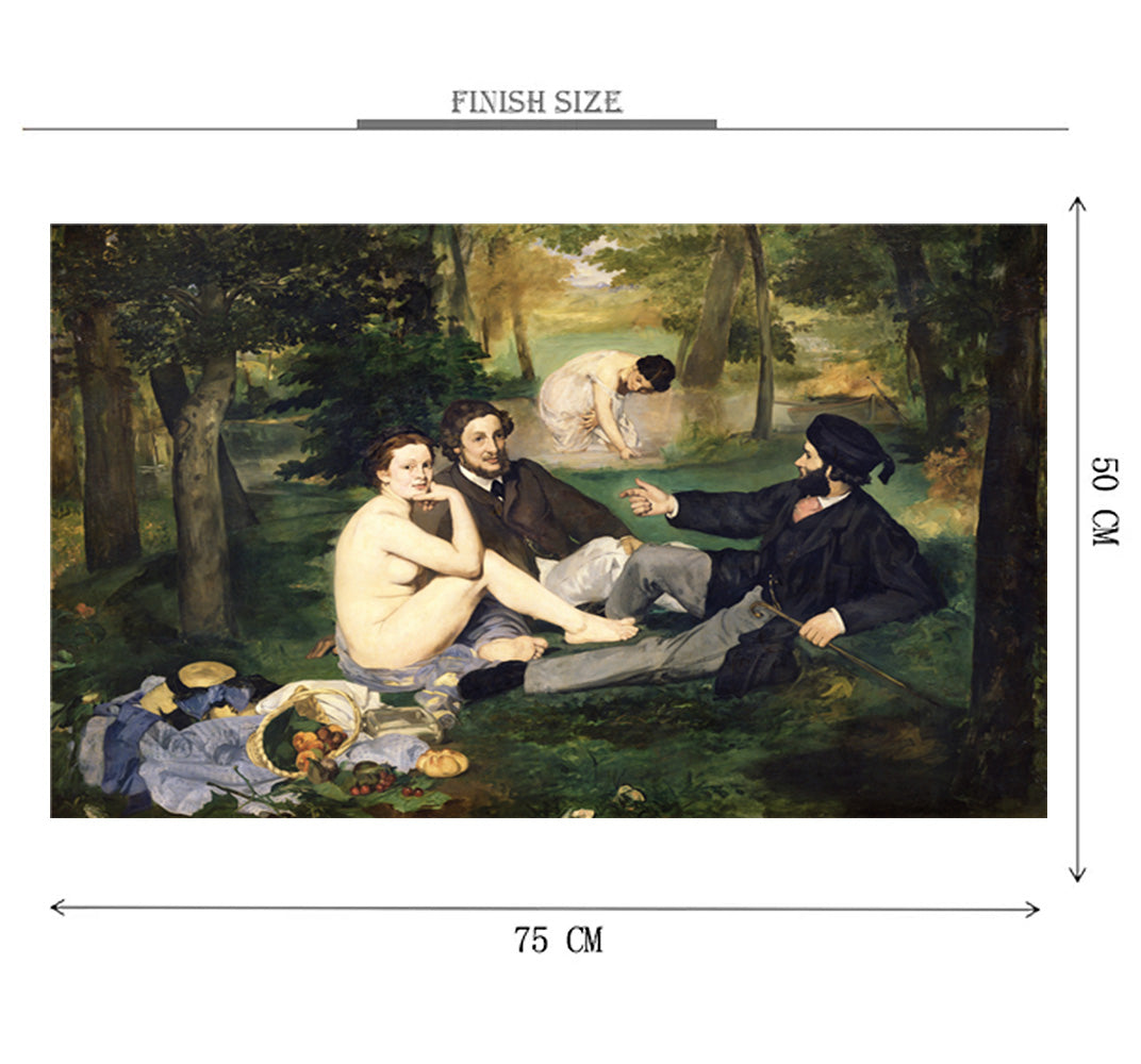 Tradesmen Picnic is Wooden 1000 Piece Jigsaw Puzzle Toy For Adults and Kids