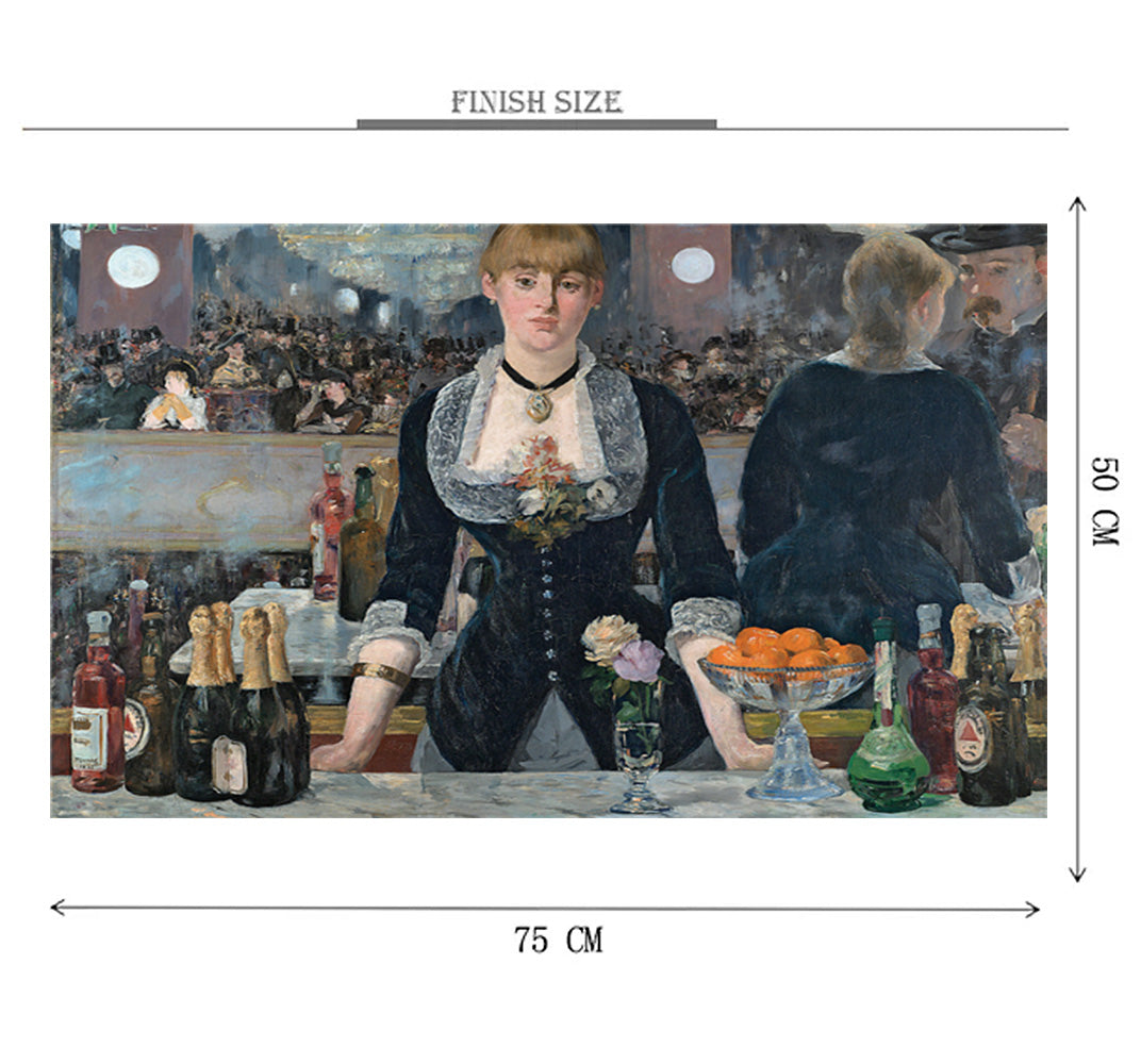 Bartender is Wooden 1000 Piece Jigsaw Puzzle Toy For Adults and Kids