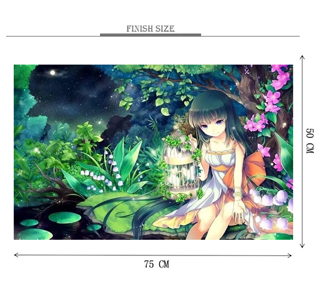 Cage of Fairies Wooden 1000 Piece Jigsaw Puzzle Toy For Adults and Kids