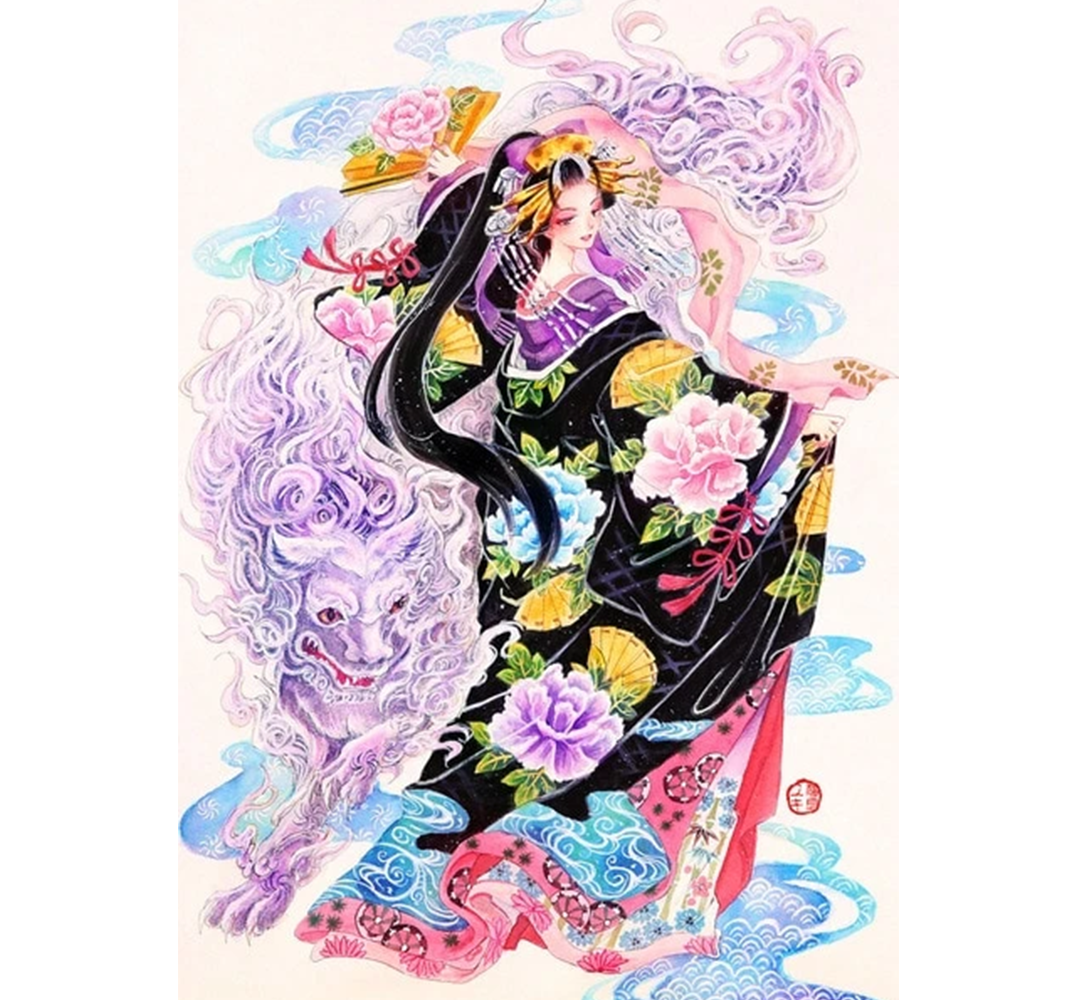 Mythical Creature Maiden Wooden 1000 Piece Jigsaw Puzzle Toy For Adults and Kids