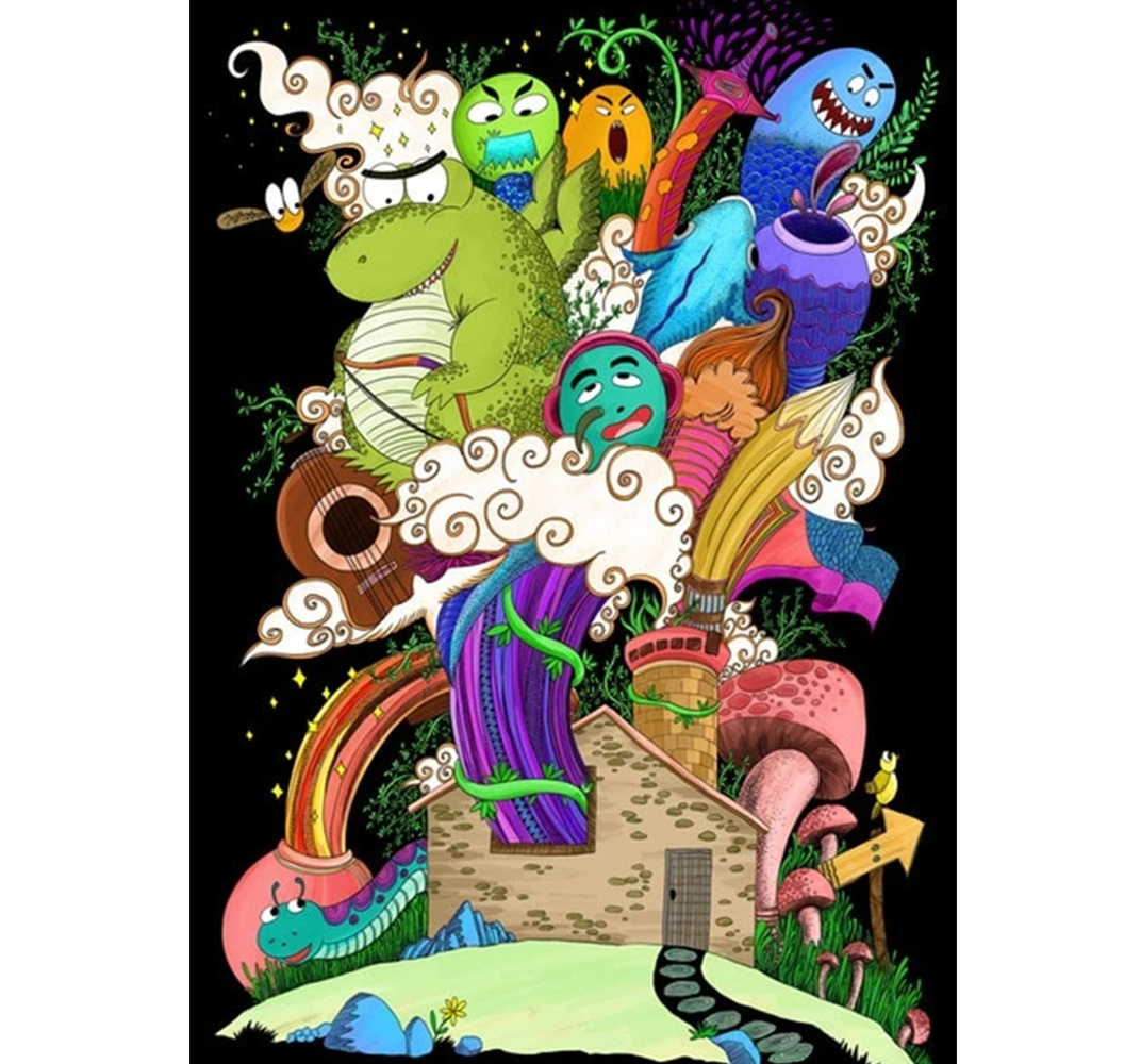 DODO Art of Creatures Wooden 1000 Piece Jigsaw Puzzle Toy For Adults and Kids