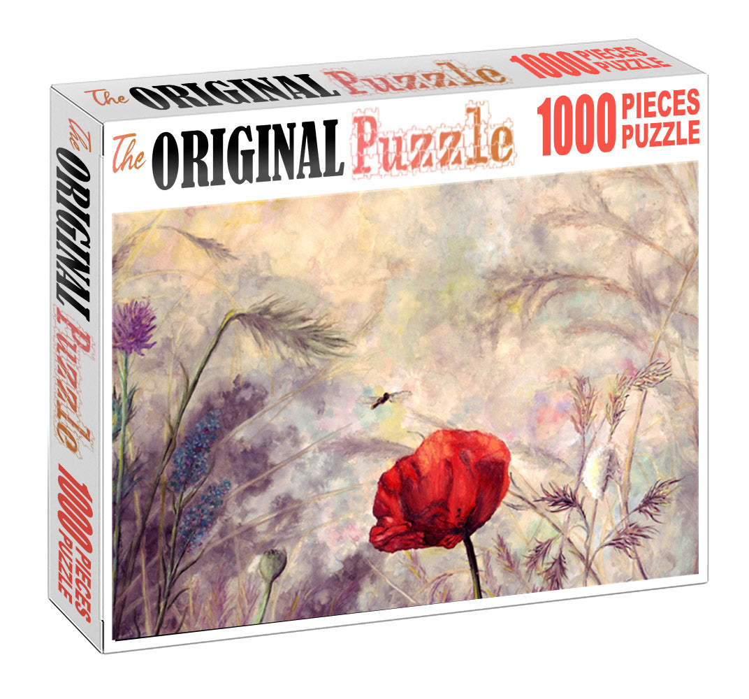 Red Tulip Wooden 1000 Piece Jigsaw Puzzle Toy For Adults and Kids