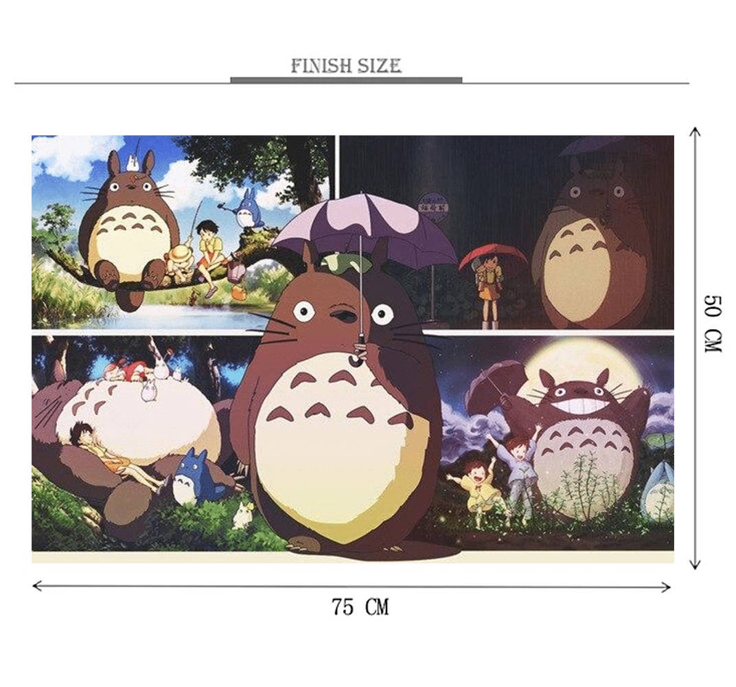Black Slowpork Wooden 1000 Piece Jigsaw Puzzle Toy For Adults and Kids