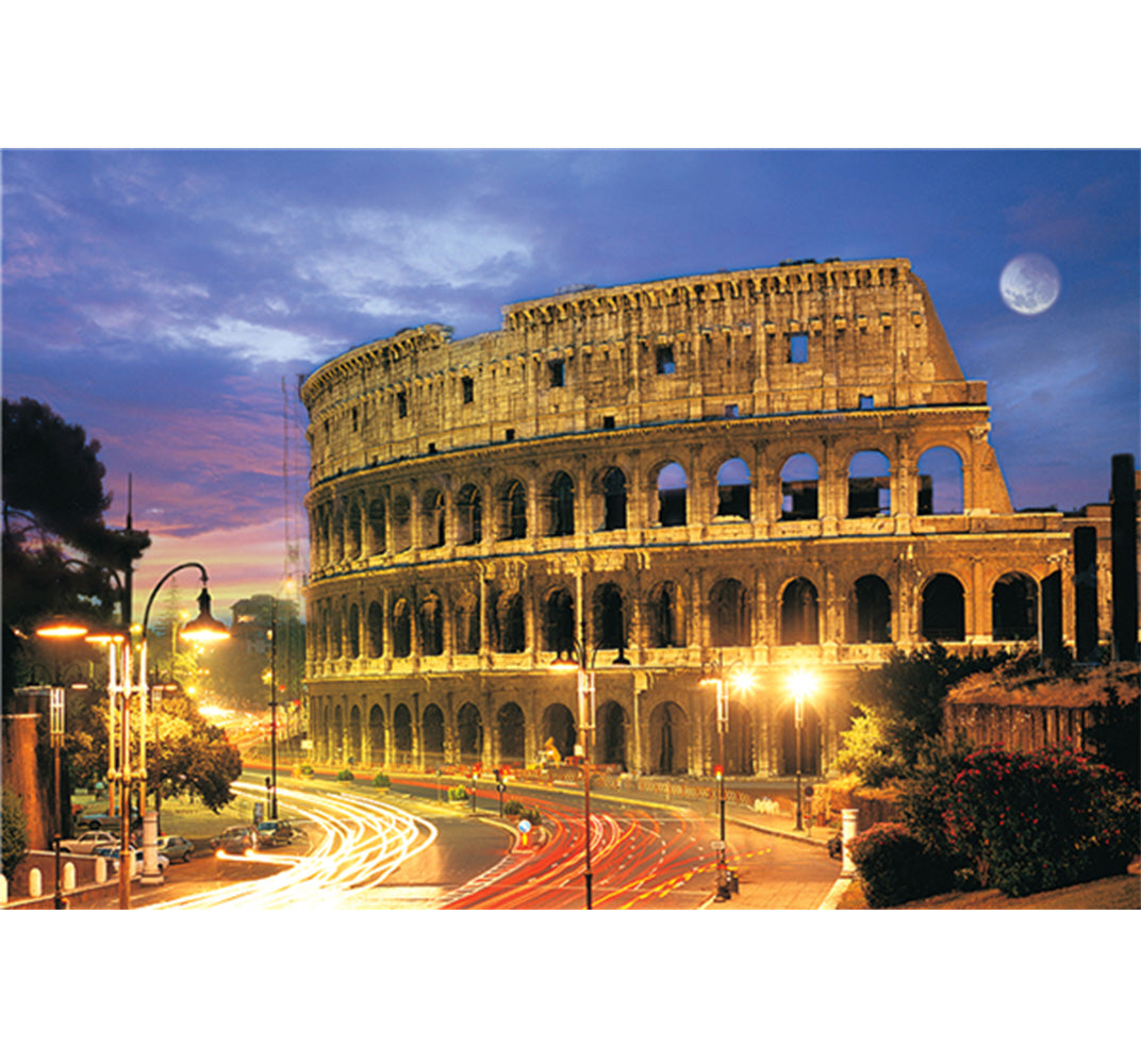 Rome Colosseum is Wooden 1000 Piece Jigsaw Puzzle Toy For Adults and Kids