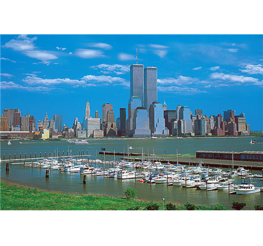 Trade Centre Dock Yard is Wooden 1000 Piece Jigsaw Puzzle Toy For Adults and Kids
