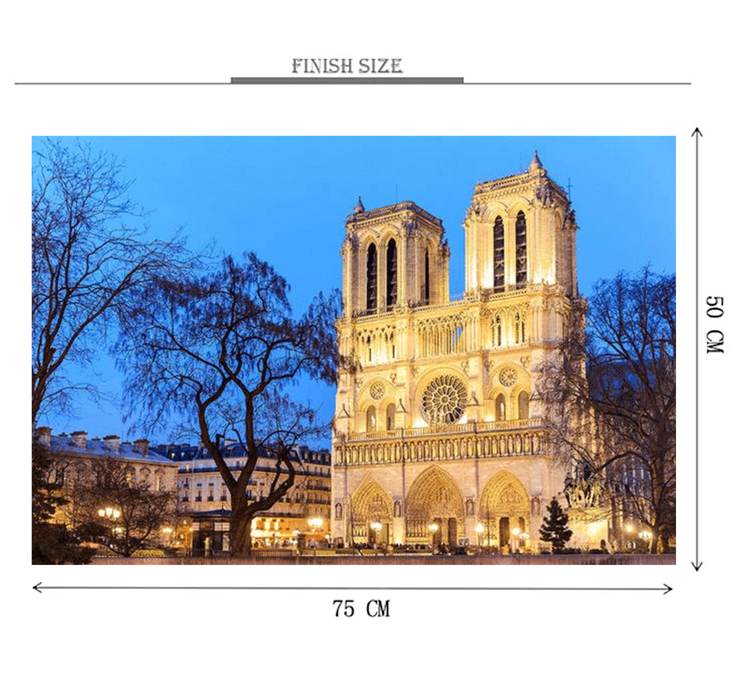 Twin Tower Wooden 1000 Piece Jigsaw Puzzle Toy For Adults and Kids