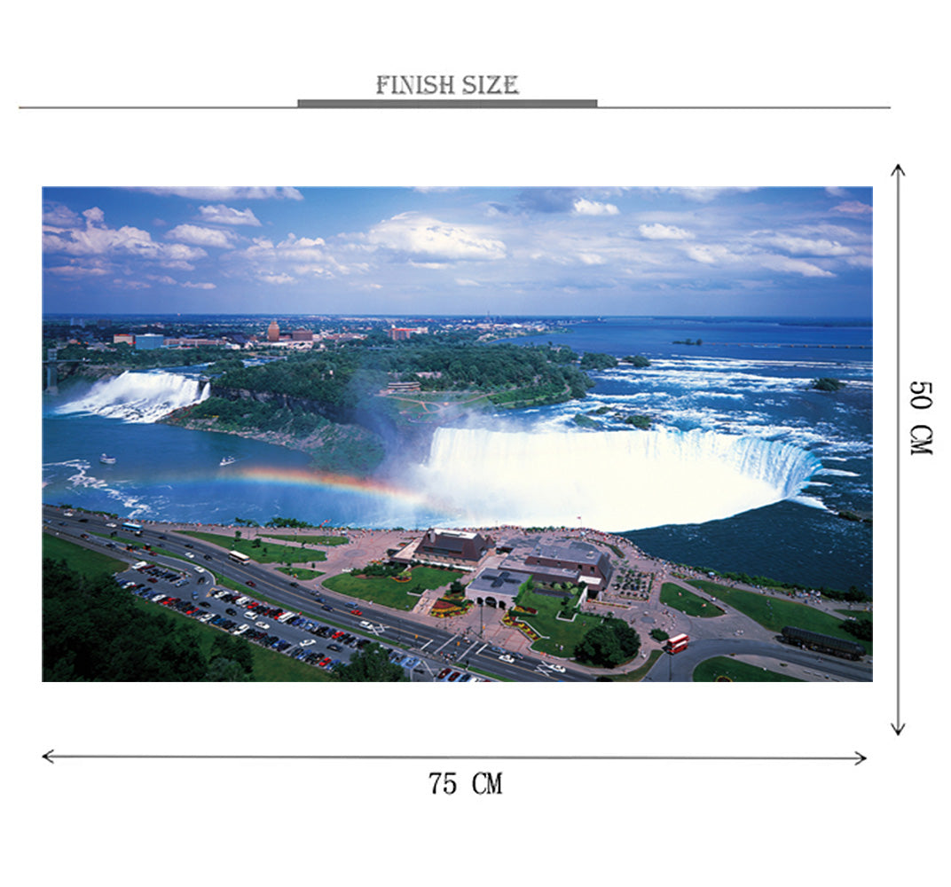 Niagara Falls Wooden 1000 Piece Jigsaw Puzzle Toy For Adults and Kids