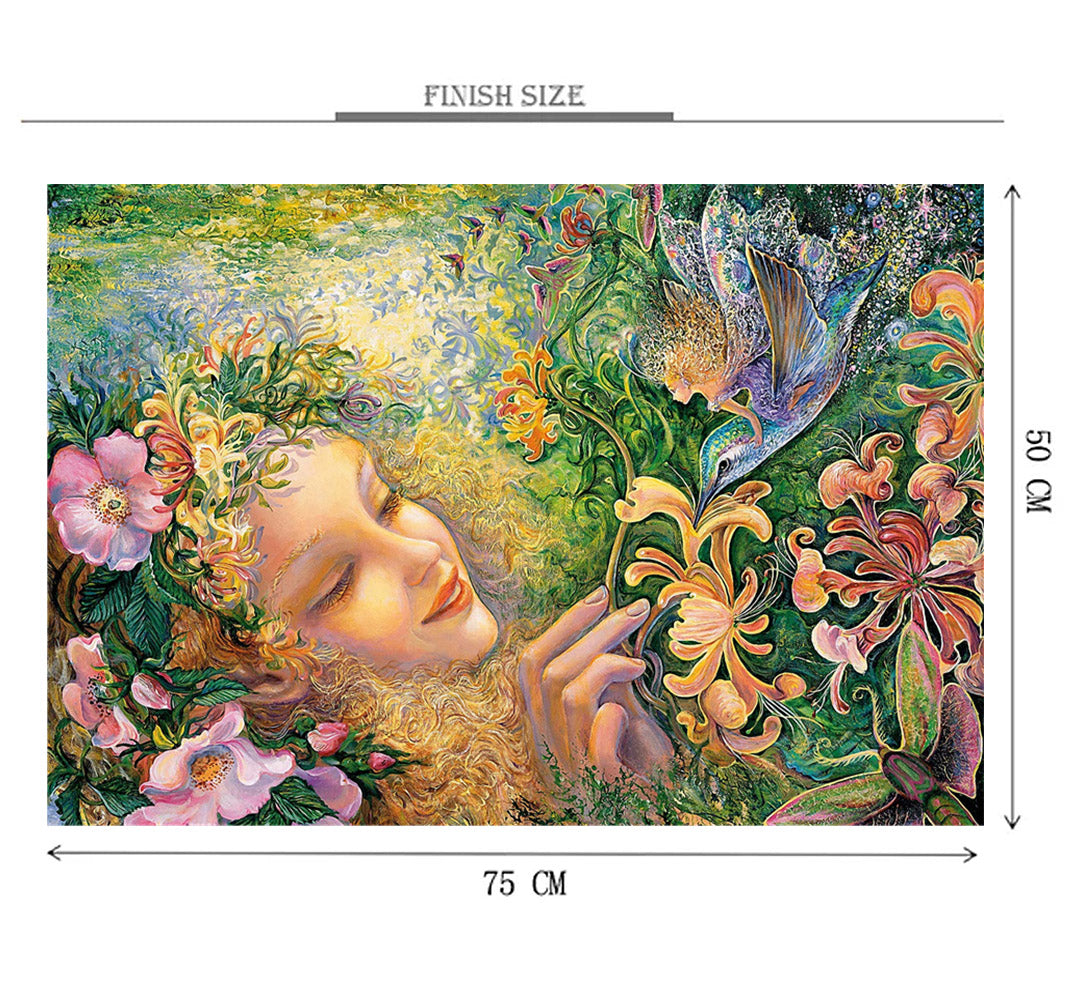 God of Nature Wooden 1000 Piece Jigsaw Puzzle Toy For Adults and Kids