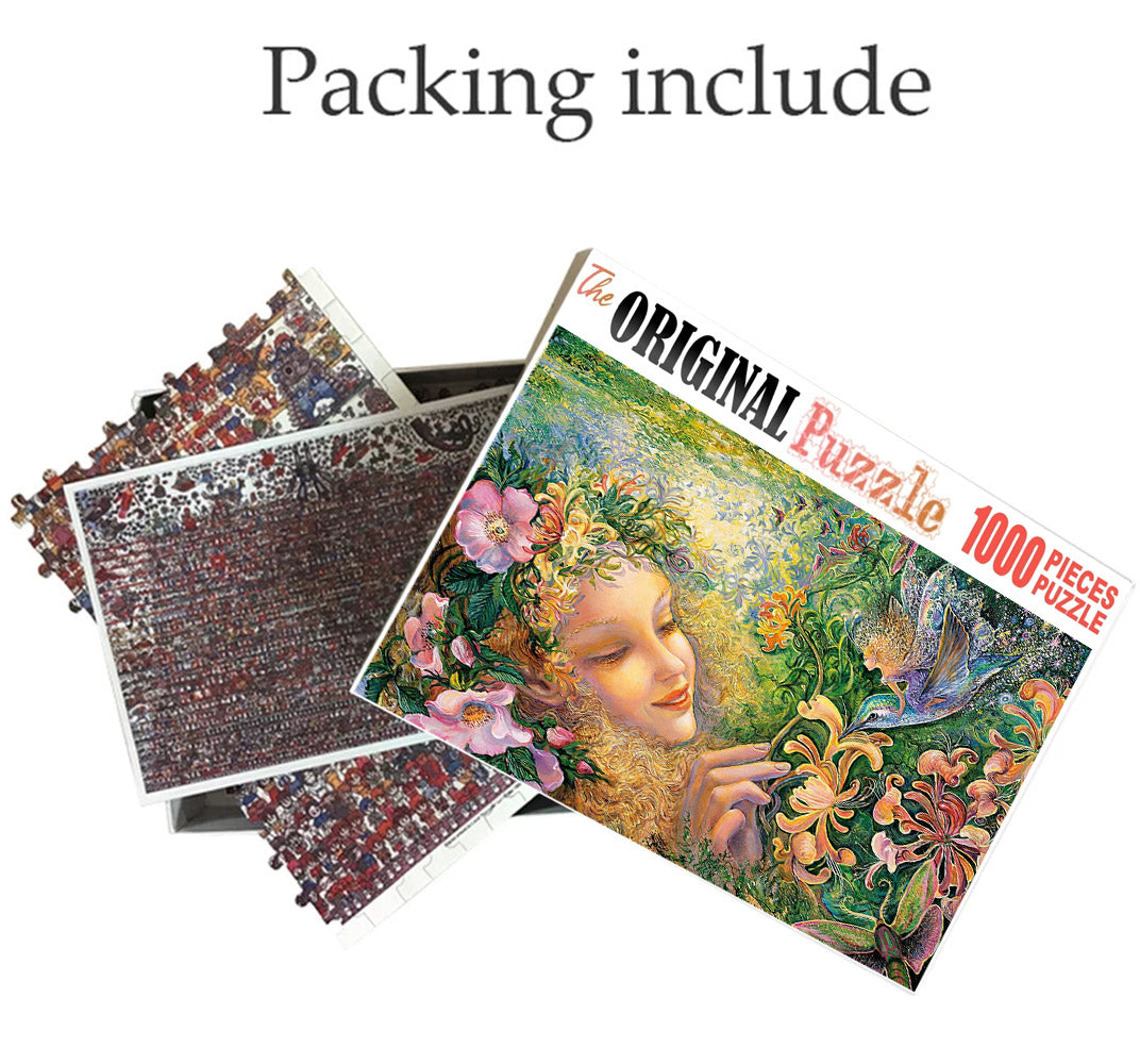 God of Nature Wooden 1000 Piece Jigsaw Puzzle Toy For Adults and Kids