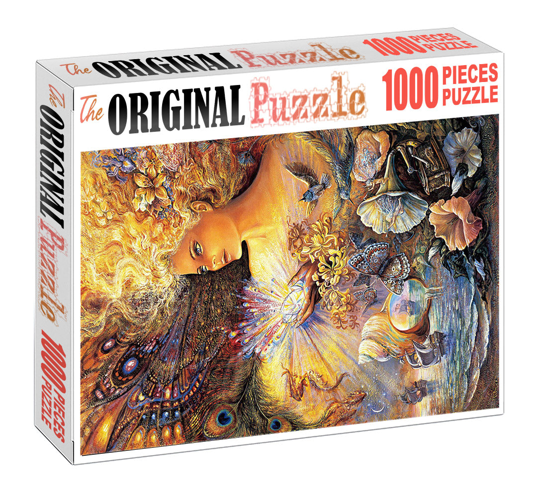 Golden Spirit Wooden 1000 Piece Jigsaw Puzzle Toy For Adults and Kids