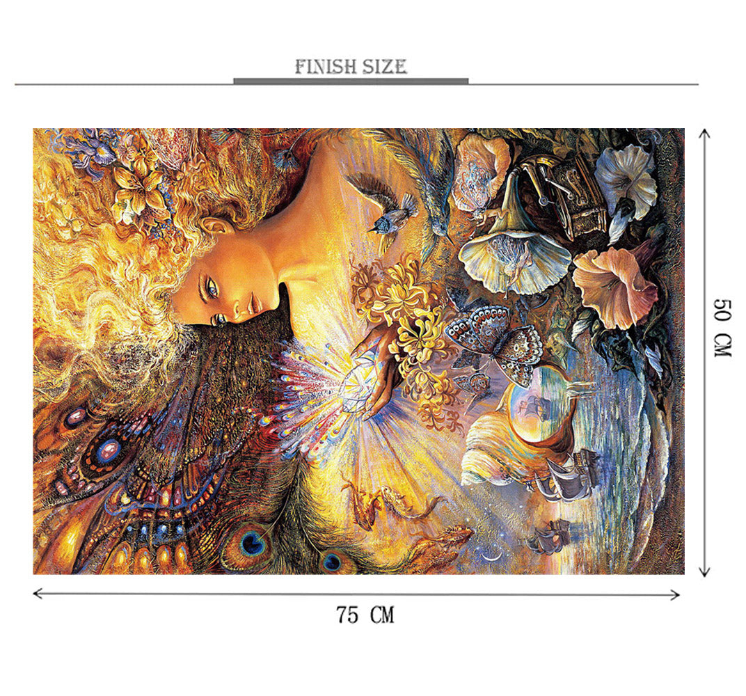 Golden Spirit Wooden 1000 Piece Jigsaw Puzzle Toy For Adults and Kids