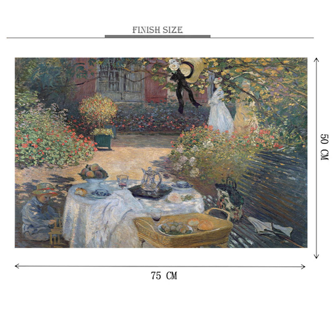 Picnic Table is Wooden 1000 Piece Jigsaw Puzzle Toy For Adults and Kids