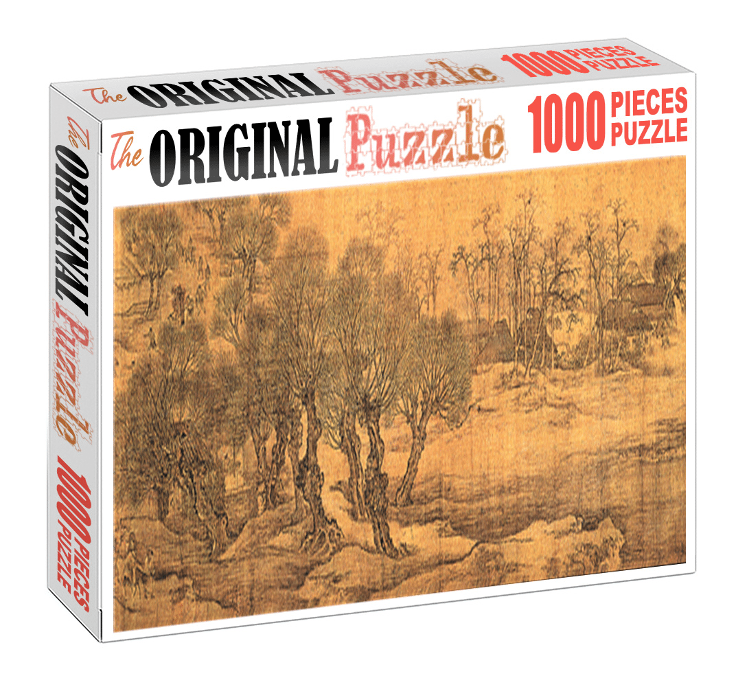 Ancient Forest Wooden 1000 Piece Jigsaw Puzzle Toy For Adults and Kids
