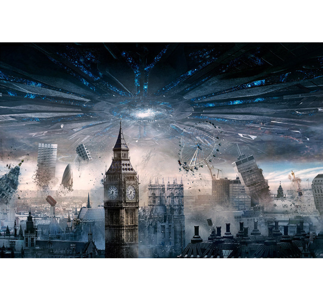 Space Ship from Another World Wooden 1000 Piece Jigsaw Puzzle Toy For Adults and Kids