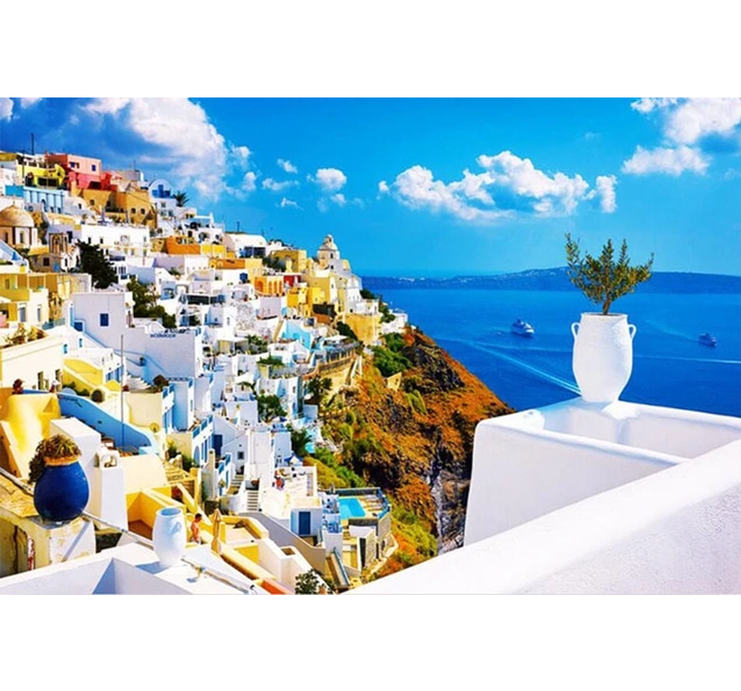 Colombia City is Wooden 1000 Piece Jigsaw Puzzle Toy For Adults and Kids