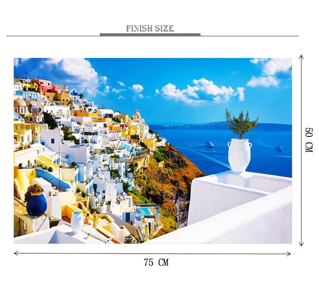Colombia City is Wooden 1000 Piece Jigsaw Puzzle Toy For Adults and Kids