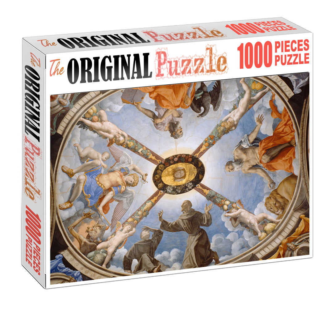 Realm of Saints Wooden 1000 Piece Jigsaw Puzzle Toy For Adults and Kids