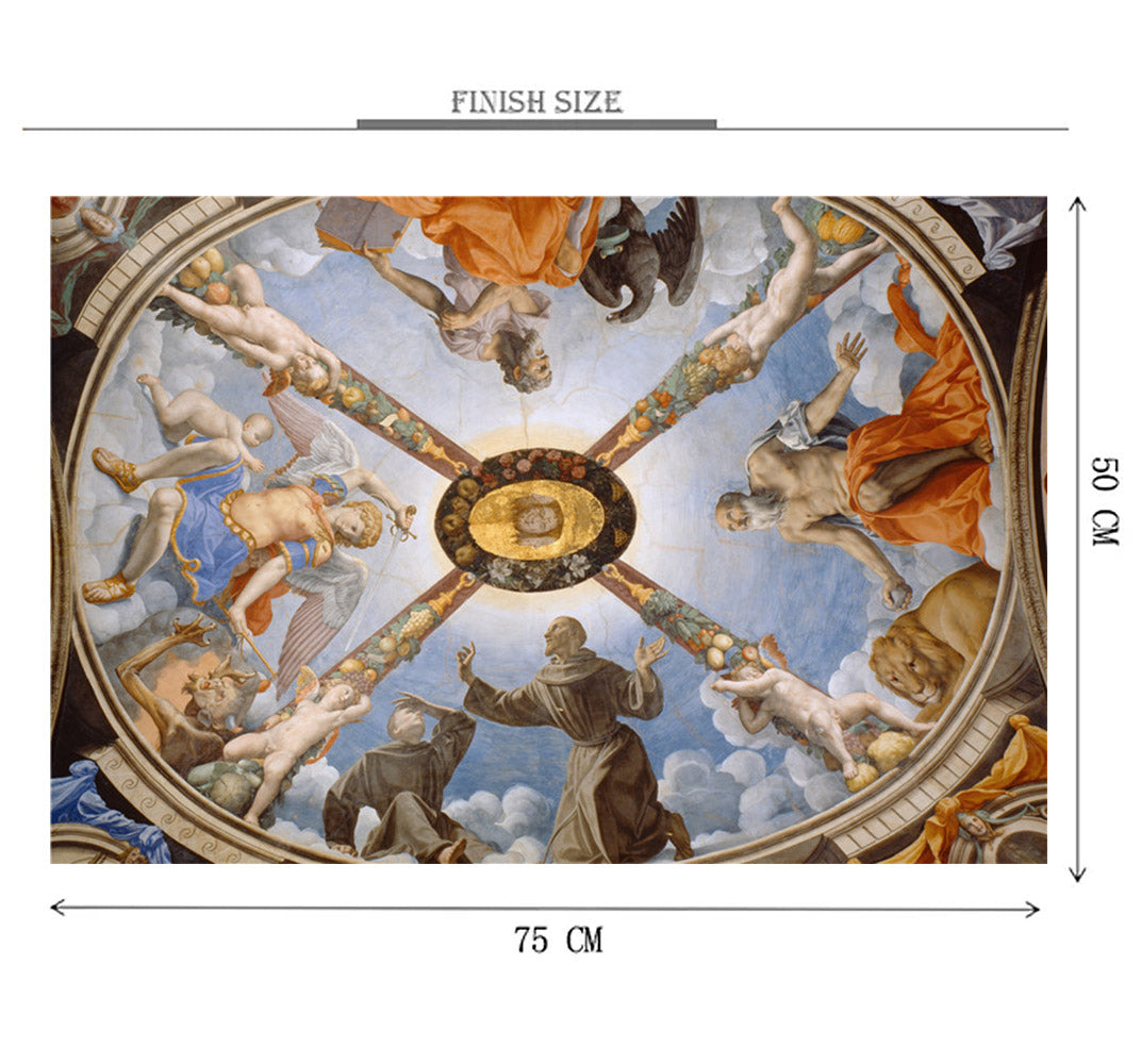 Realm of Saints Wooden 1000 Piece Jigsaw Puzzle Toy For Adults and Kids