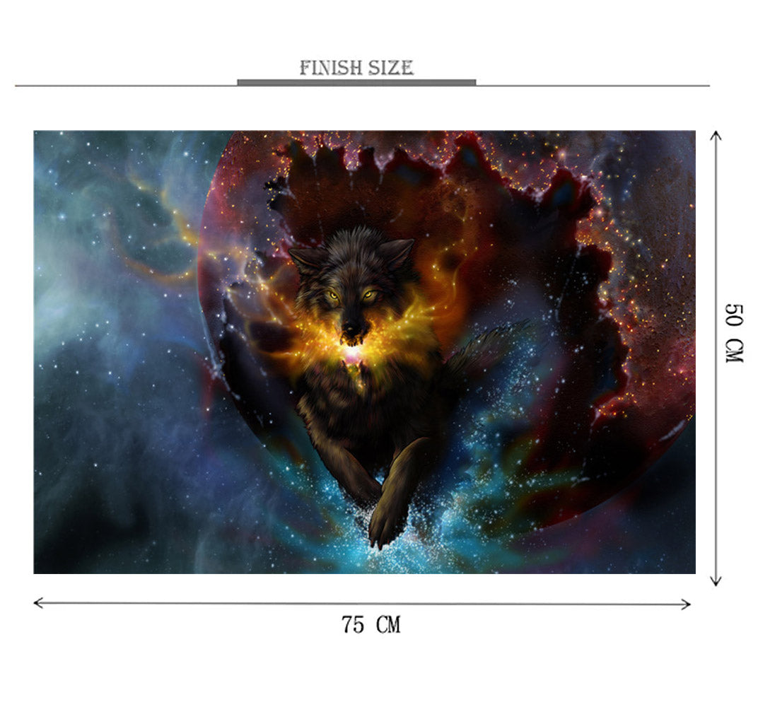 Diablo Beast Wooden 1000 Piece Jigsaw Puzzle Toy For Adults and Kids