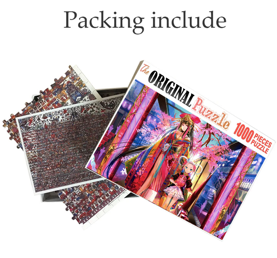 Killer Maiden Wooden 1000 Piece Jigsaw Puzzle Toy For Adults and Kids