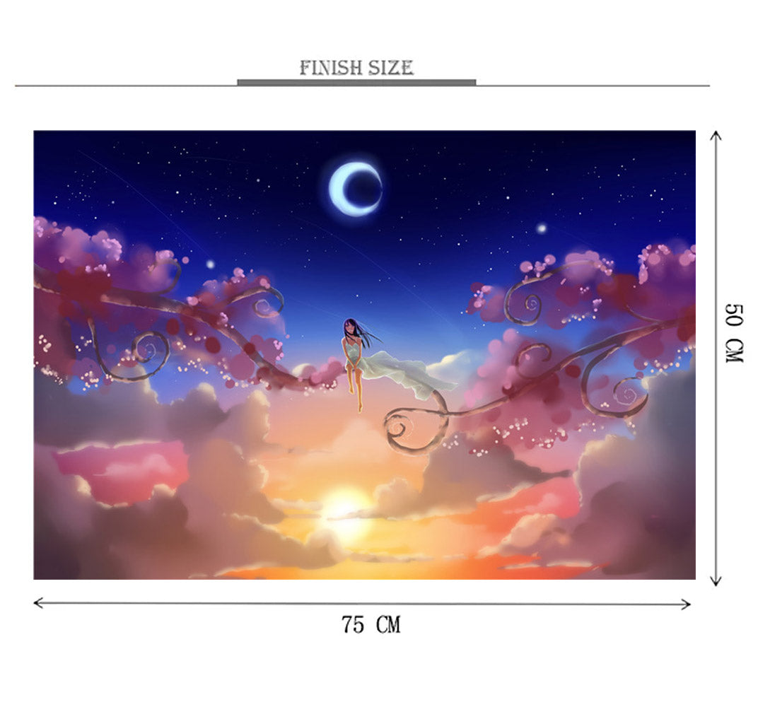 Fly to the Sky Wooden 1000 Piece Jigsaw Puzzle Toy For Adults and Kids