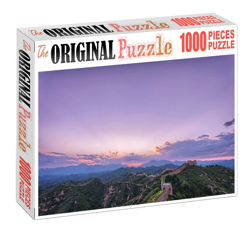 Dawn of the Wall is Wooden 1000 Piece Jigsaw Puzzle Toy For Adults and Kids