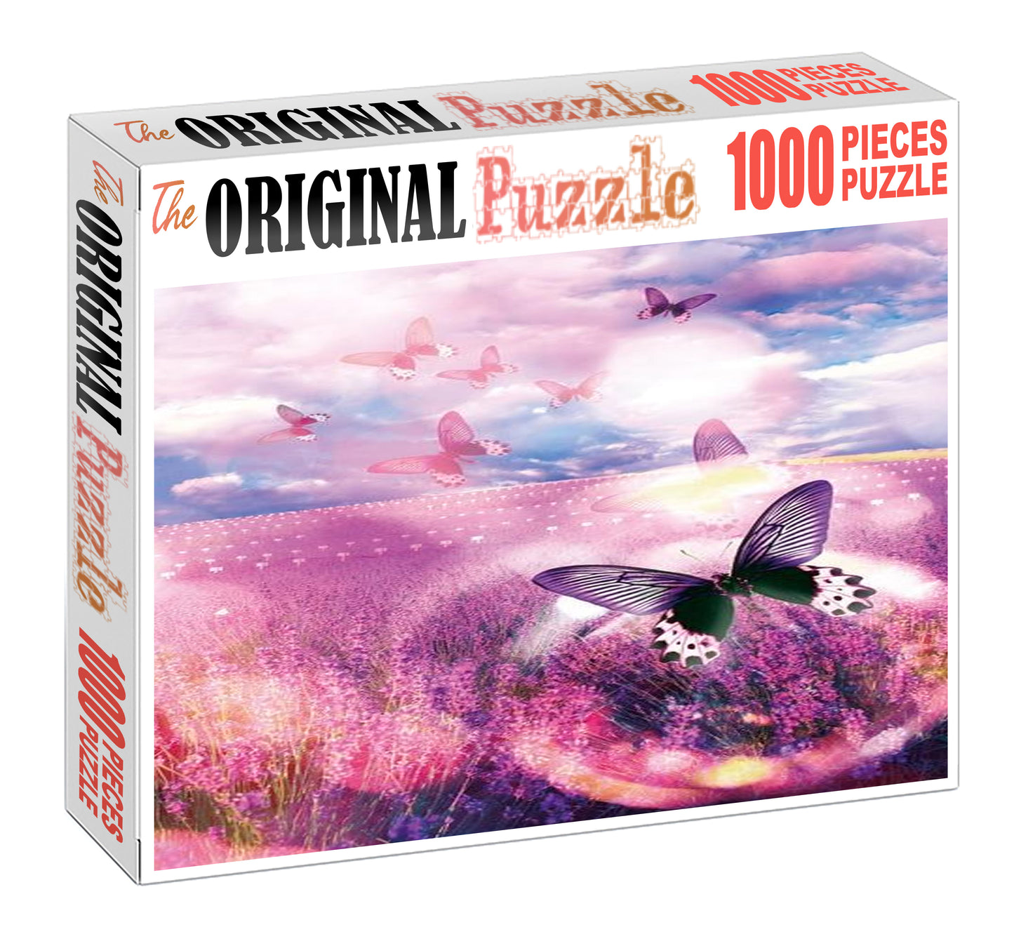 Butterfly Prism Wooden 1000 Piece Jigsaw Puzzle Toy For Adults and Kids