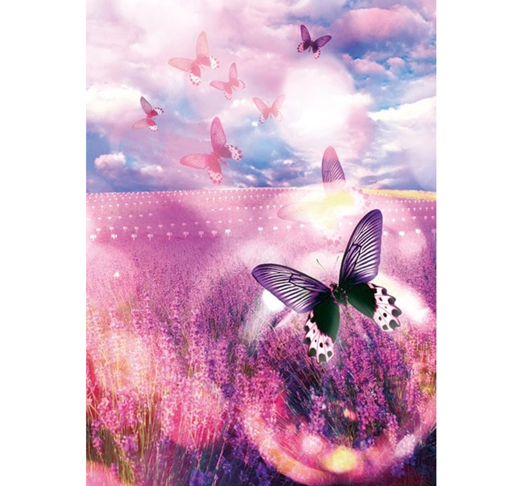 Butterfly Prism Wooden 1000 Piece Jigsaw Puzzle Toy For Adults and Kids