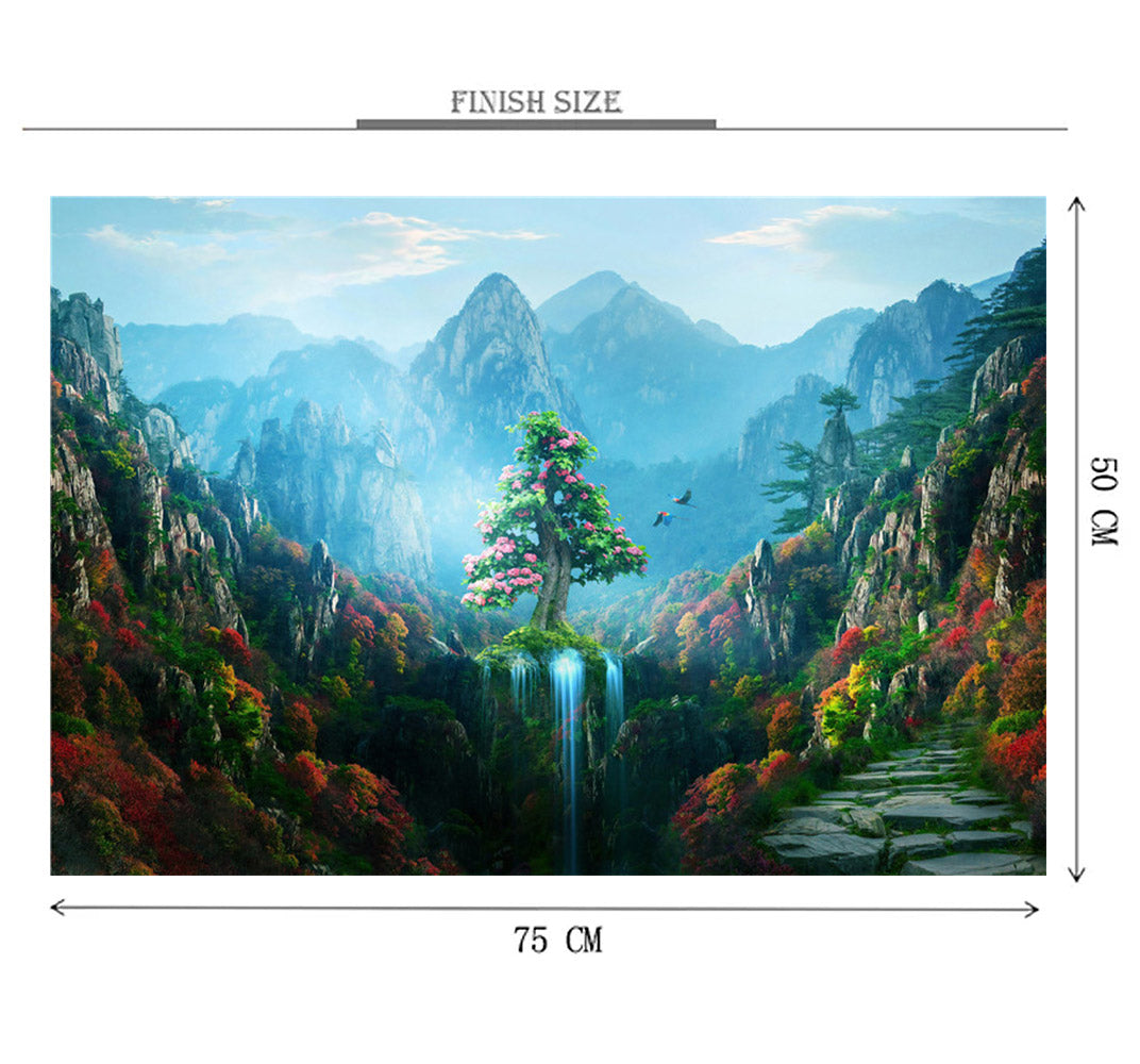 Elder's Tree Wooden 1000 Piece Jigsaw Puzzle Toy For Adults and Kids