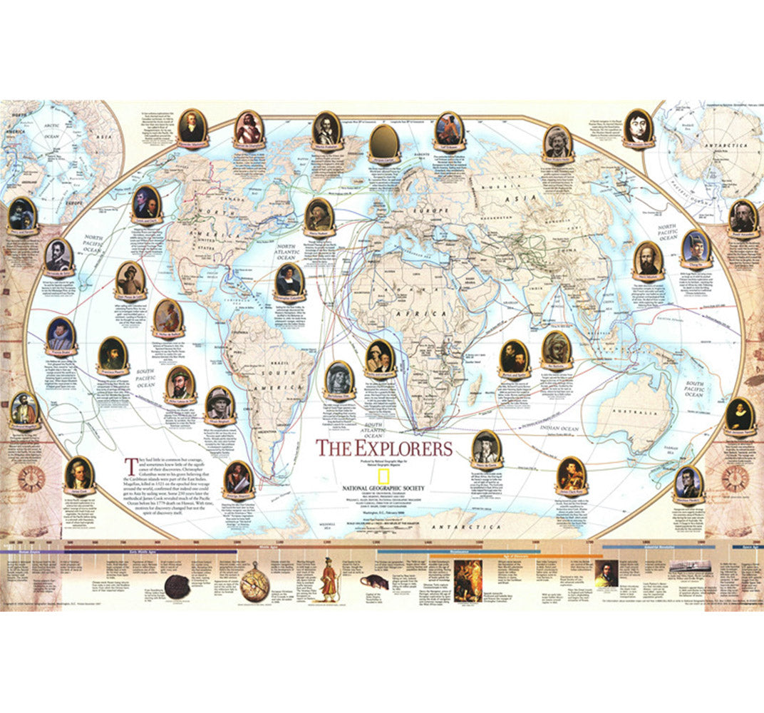 The Explorers Wooden 1000 Piece Jigsaw Puzzle Toy For Adults and Kids