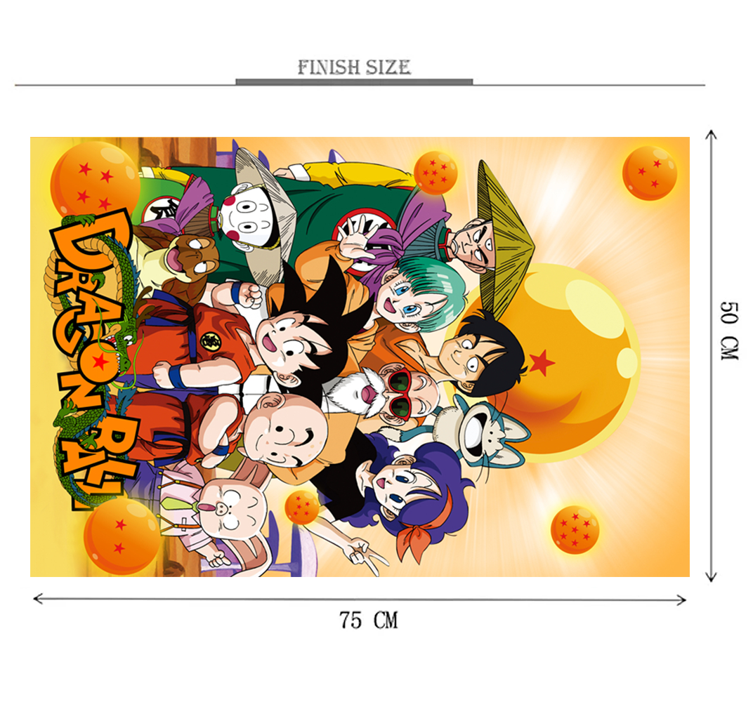 Dragon Ball Kidzy is Wooden 1000 Piece Jigsaw Puzzle Toy For Adults and Kids