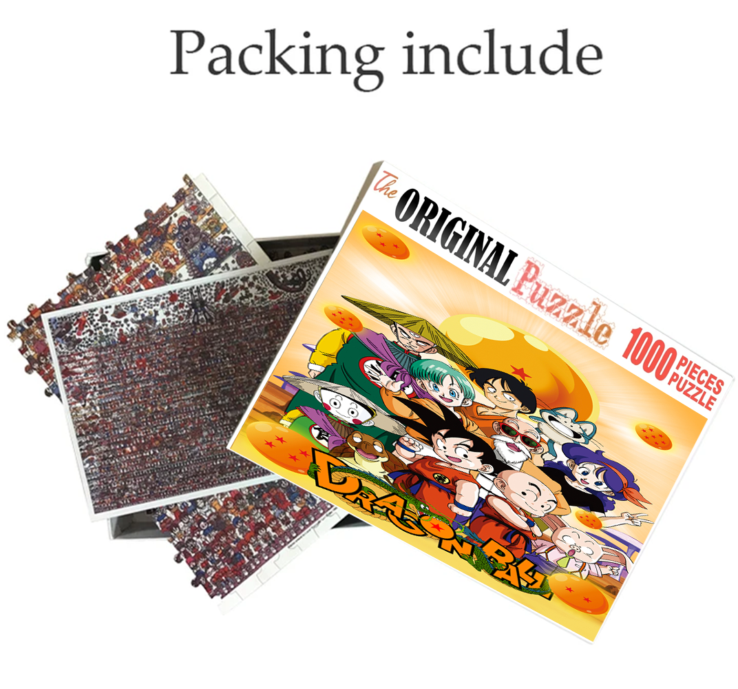 Dragon Ball Kidzy is Wooden 1000 Piece Jigsaw Puzzle Toy For Adults and Kids