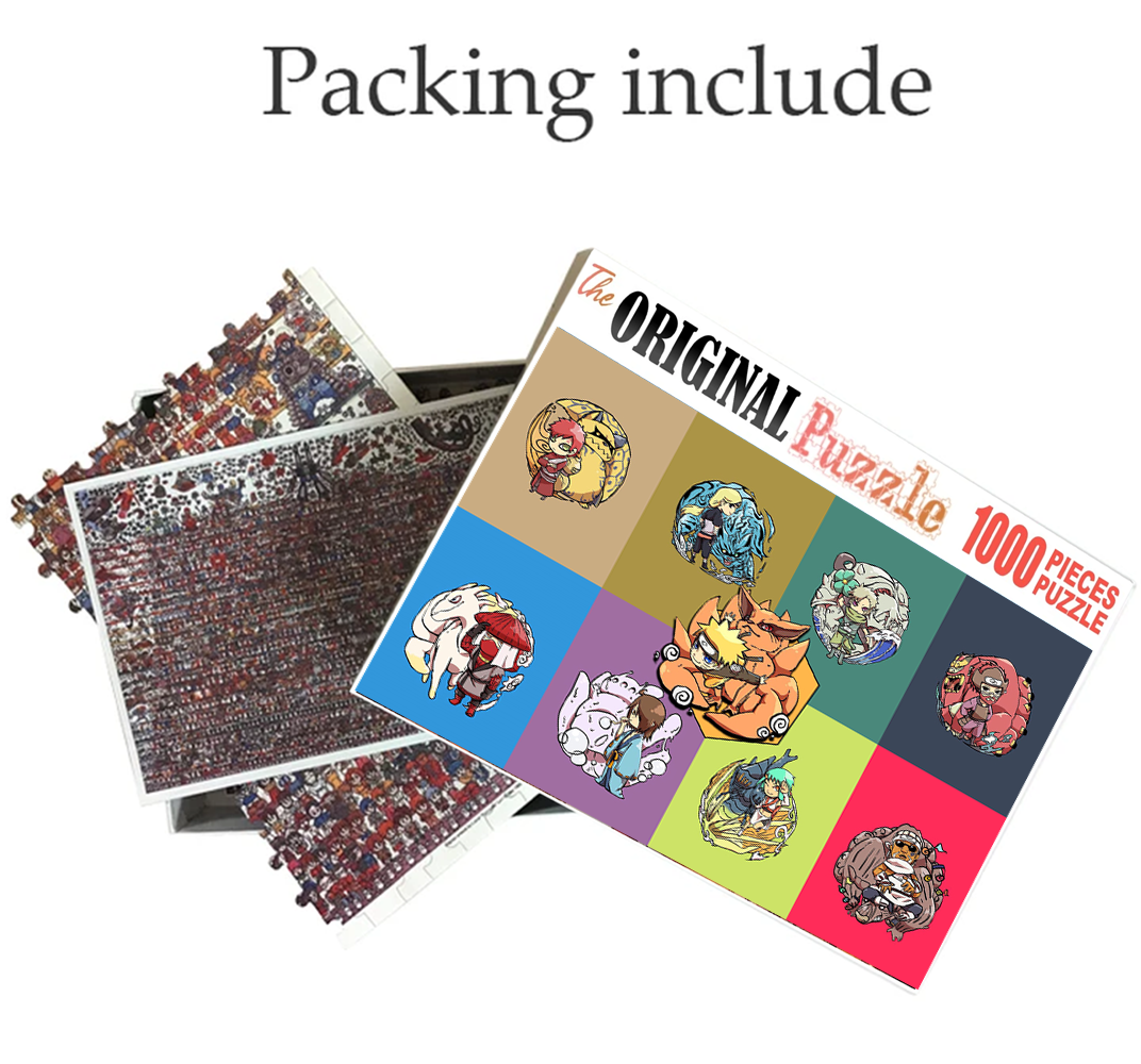 Demon Pets Chart is Wooden 1000 Piece Jigsaw Puzzle Toy For Adults and Kids